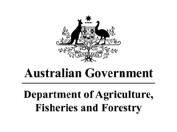 Australian Government Department of Agriculture, Fisheries and Forestry logo